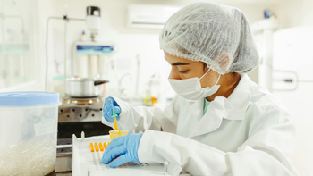 Laboratory Worker Doing Tests