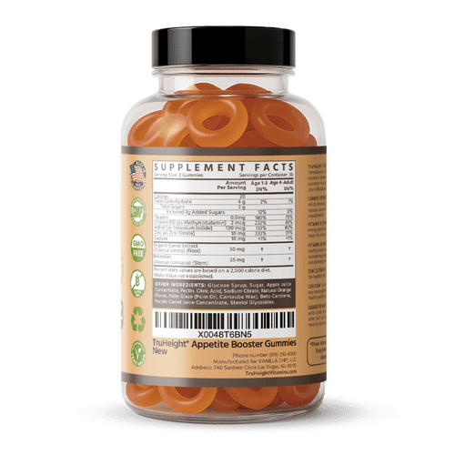 TruHeight® Kids Appetite Booster Gummies