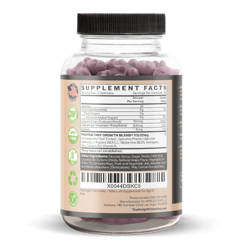 TruHeight Growth Gummy/Capsule