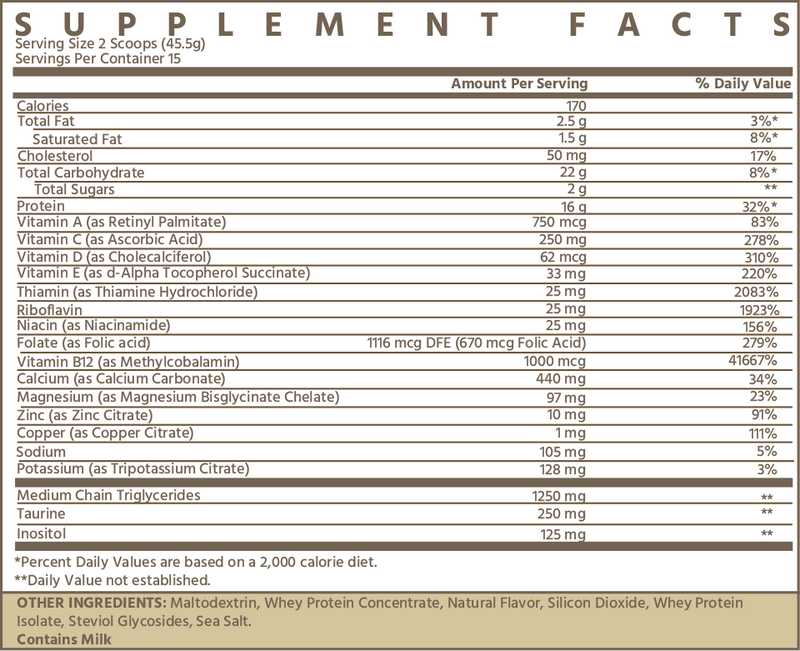 PROTEIN SHAKE VANILLA