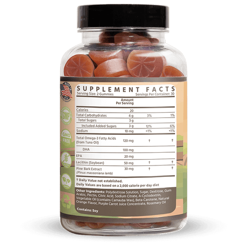 TruHeight® Kids Brain Growth Gummy | 6 Packs